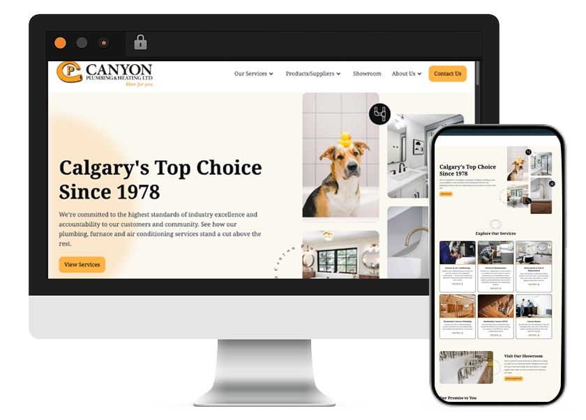 Powering Online Growth for Canyon Plumbing